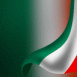 Italie : Drapeau Flottant